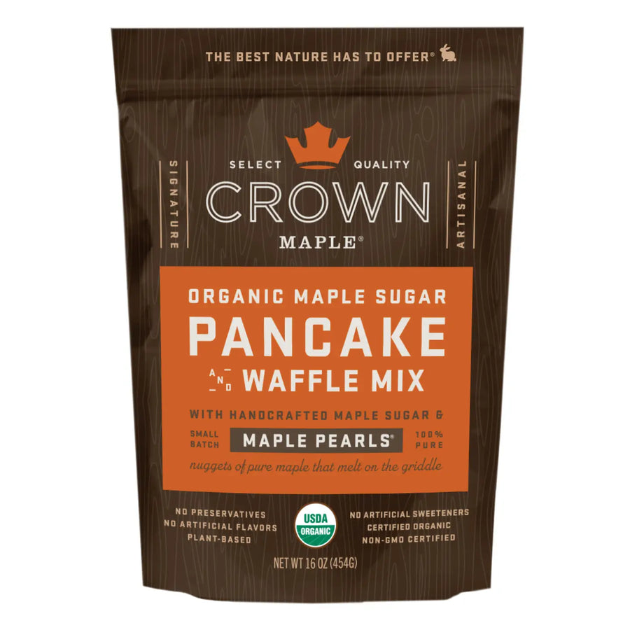 Crown Maple: Organic Maple Sugar Pancake & Waffle Mix