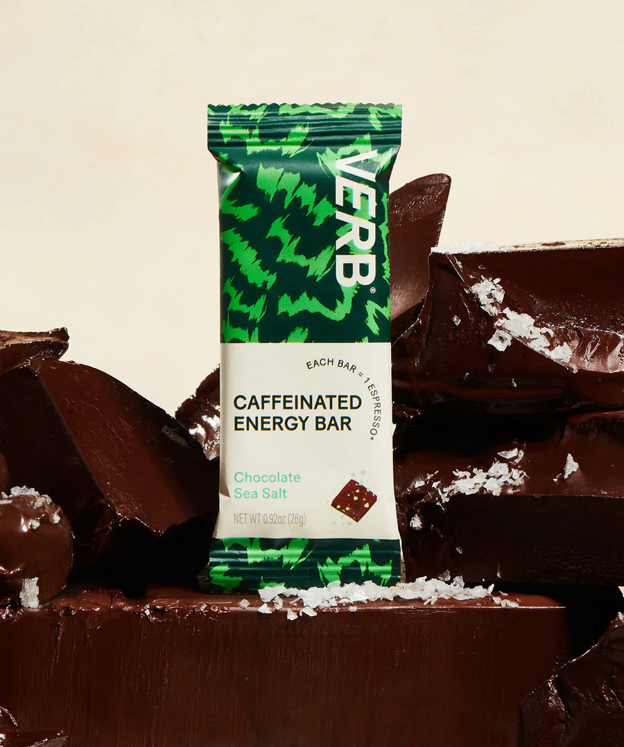 Verb Caffeinated Energy Bars - Chocolate Sea Salt