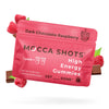 Mocca Shots High Energy Gummies – Dark Chocolate Raspberry flavor