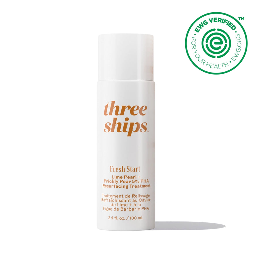 Three Ships: Fresh Start Lime Pearl + Prickly Pear 5% Pha Treatment