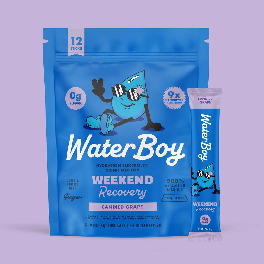 WaterBoy: Hydration + Weekend Recovery Drink