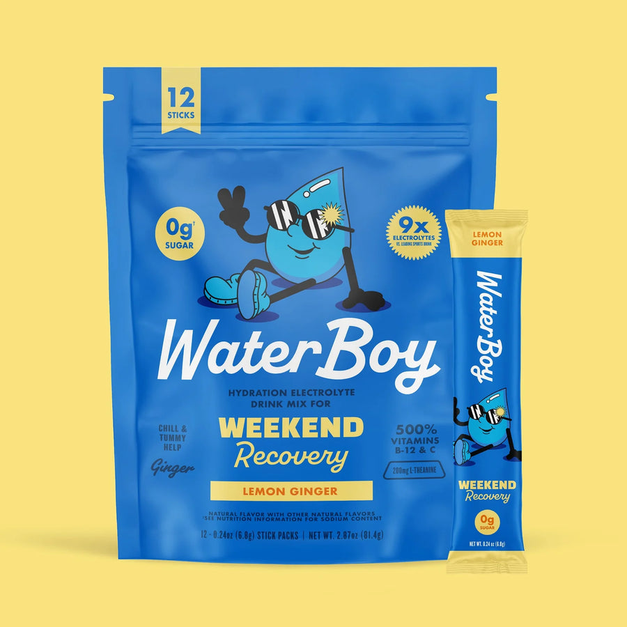WaterBoy: Hydration + Weekend Recovery Drink