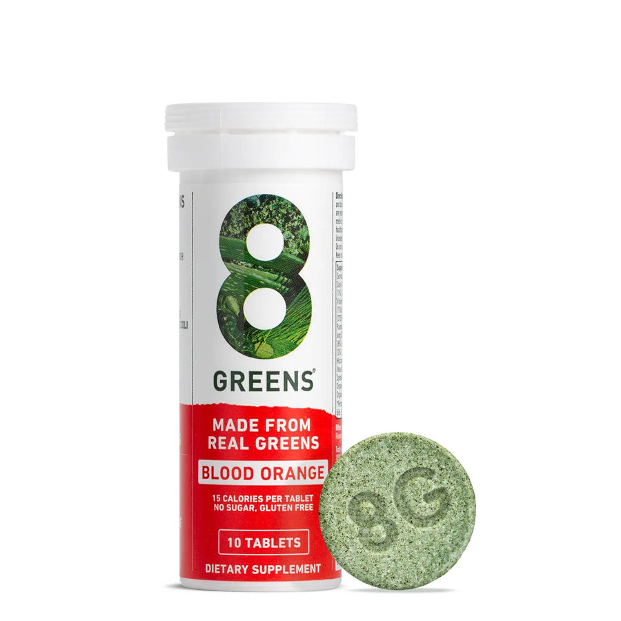 8 Greens Blood Orange Effervescent Tablet