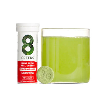 8 Greens Blood Orange Effervescent Tablet