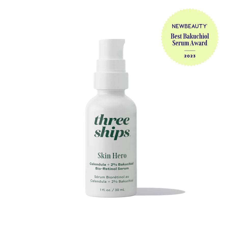 Three Ships: Skin Hero Calendula + 2% Bakuchiol Bio-Retinol Serum