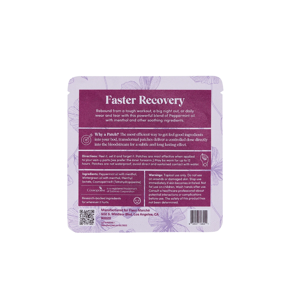Soothe Plz. Wellness Patch