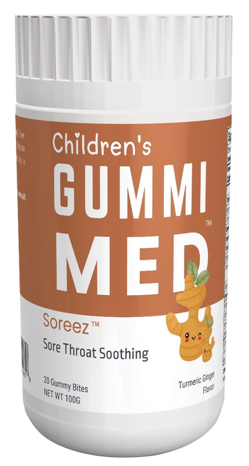 Seattle Gummy: Children's Gummimed - Soreez Sore Throat Gummies