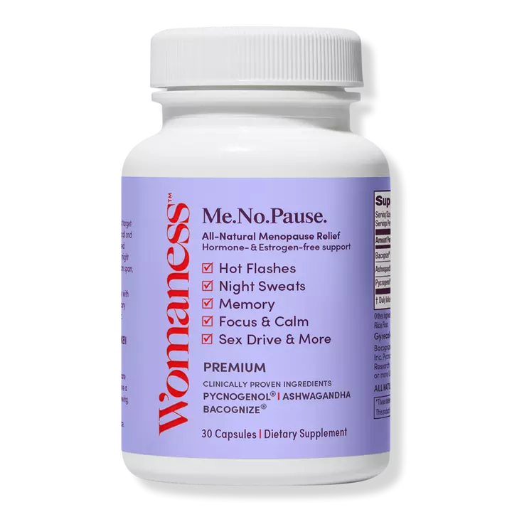 Womaness Me.No.Pause Supplement for Menopause Relief