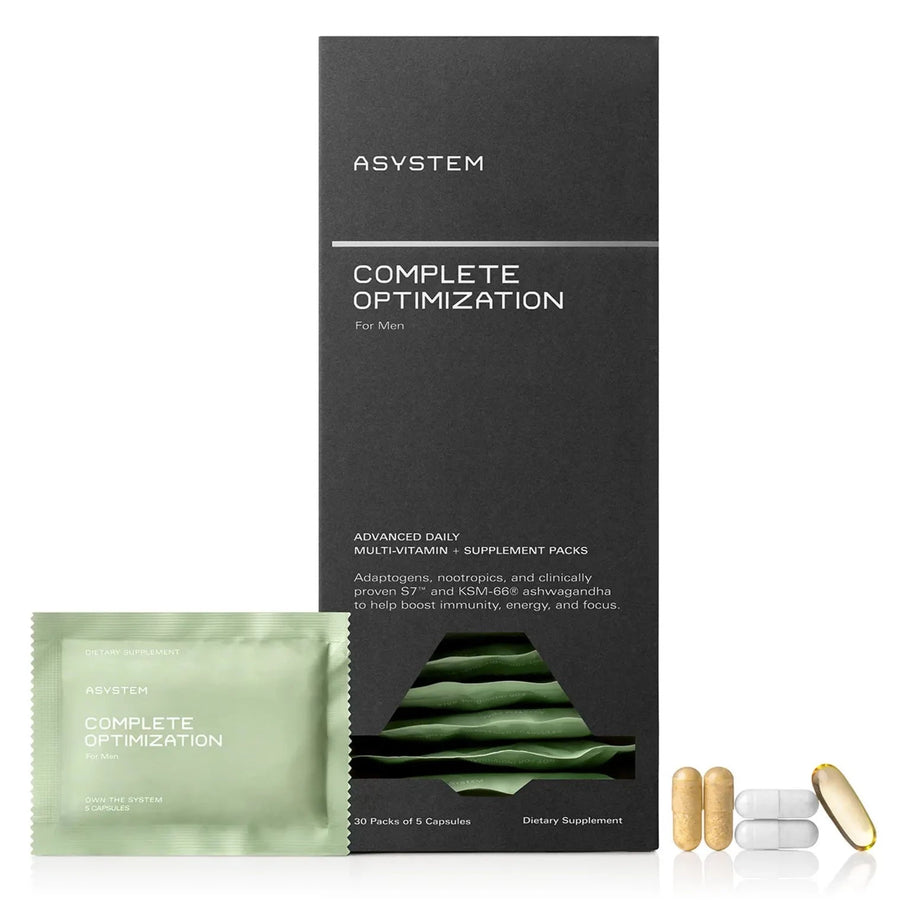 Asystem Complete Optimization Daily Vitamins for Men