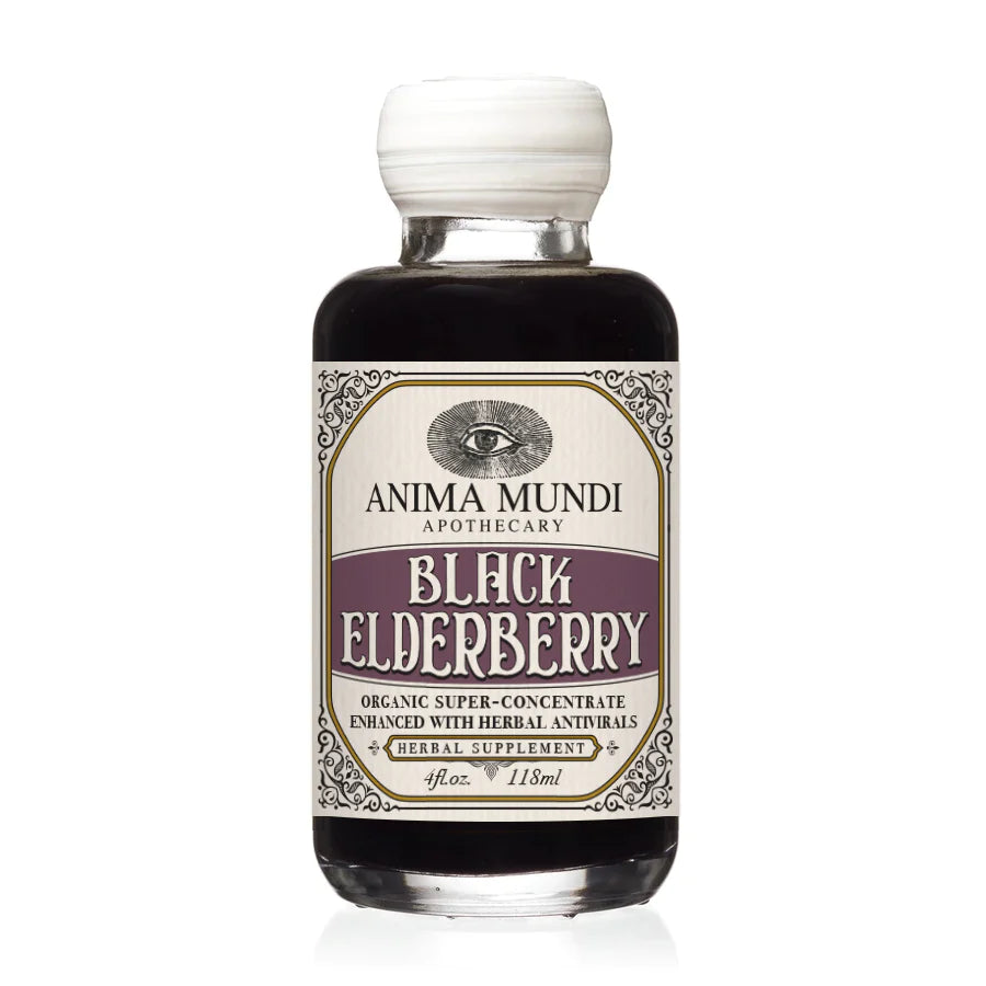 Anima Mundi Black Elderberry Syrup: Organic Antivirals