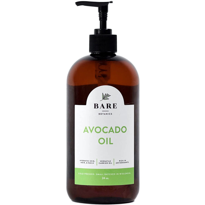 Bare Botanics Cold Pressed Avocado Body Oil