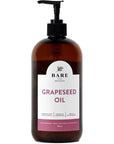 Bare Botanics Cold Pressed Grapeseed Body Oil