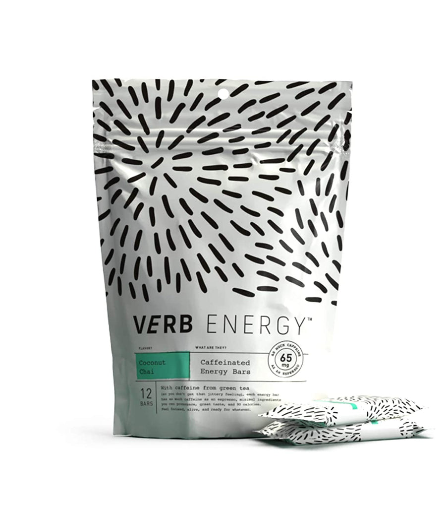 Verb Caffeinated Energy Bar with Coconut Chai -