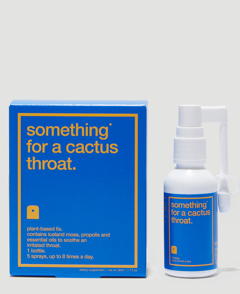 Biocol Labs Something For A Cactus Throat: Sore Throat Relief