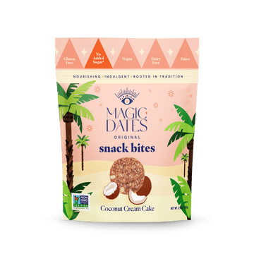 Magic Dates Coconut Cream Cake Snack Bites