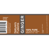 Essential Oil Ginger Label