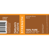 Essential Oil Strength Label