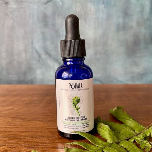 Laukahi Hou Fern Edible Hydrosol for Divine Compassion