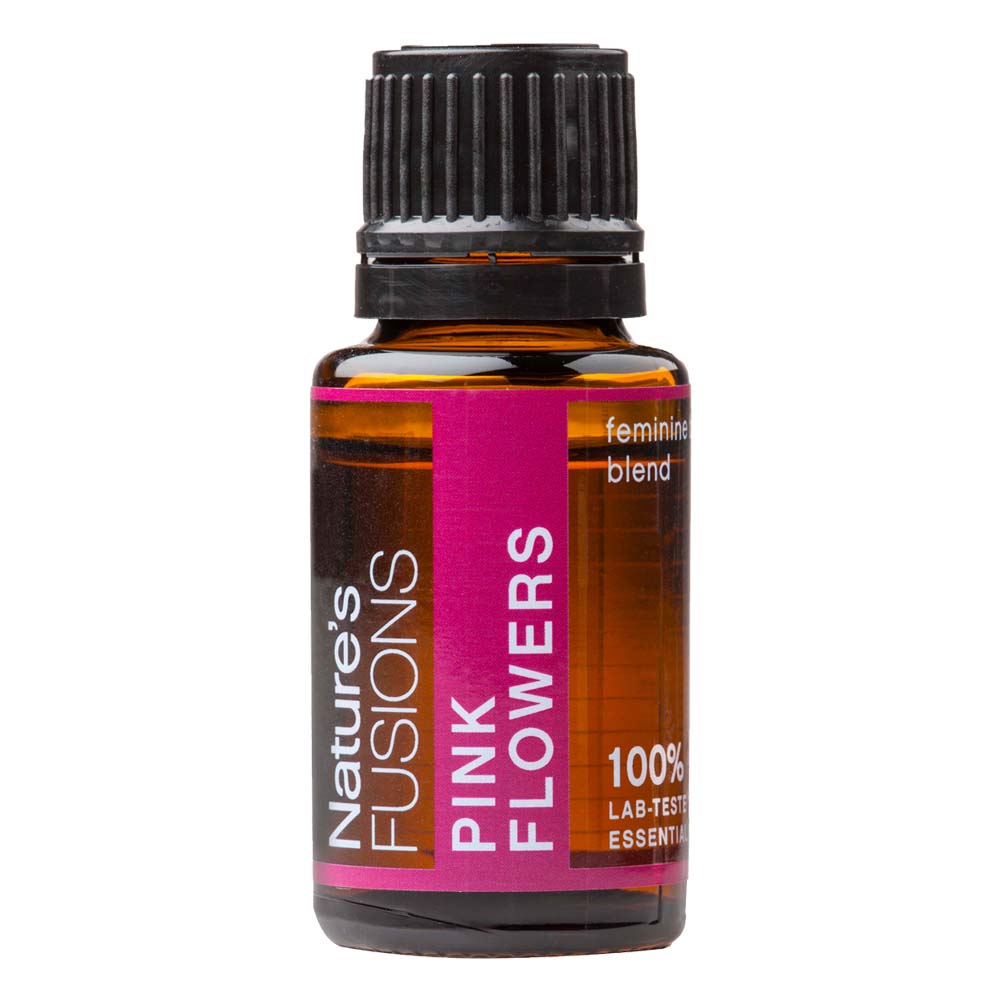 Organic Essential Oil Pink Flowers