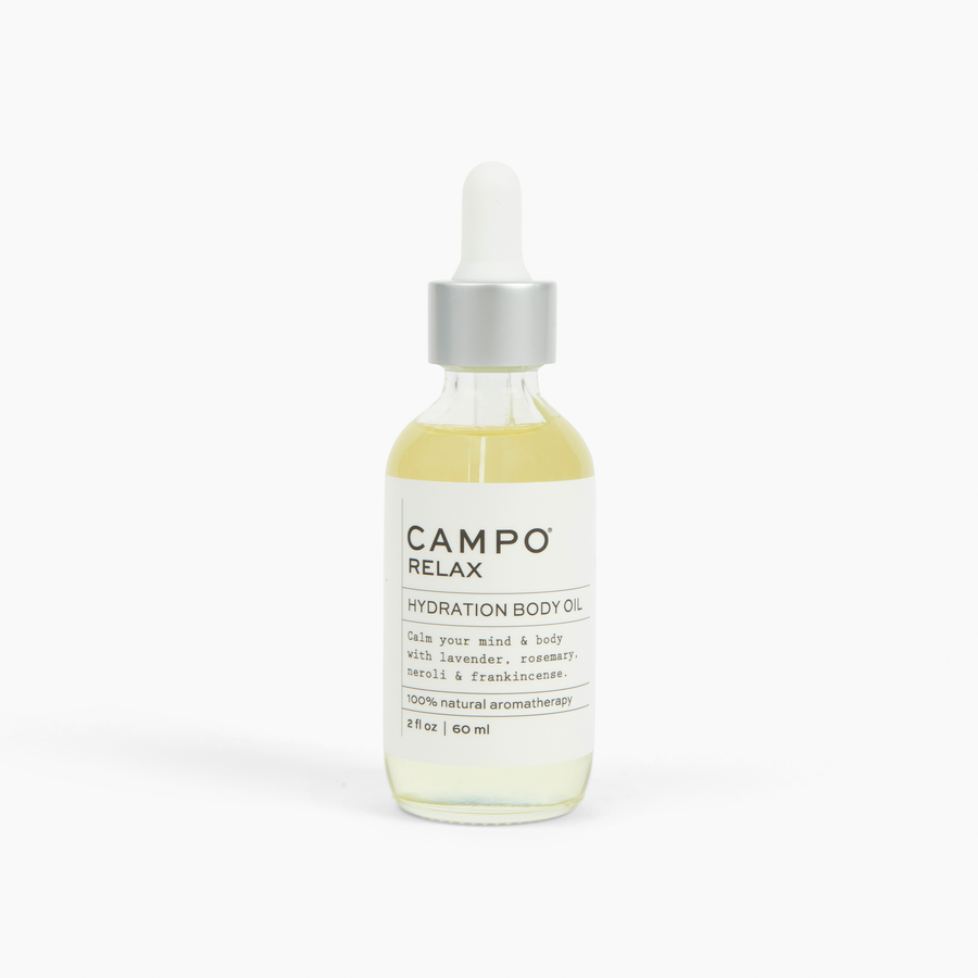 Campo Relax Hydration Body Oil: Lavender, Rosemary, Neroli & Frankincense