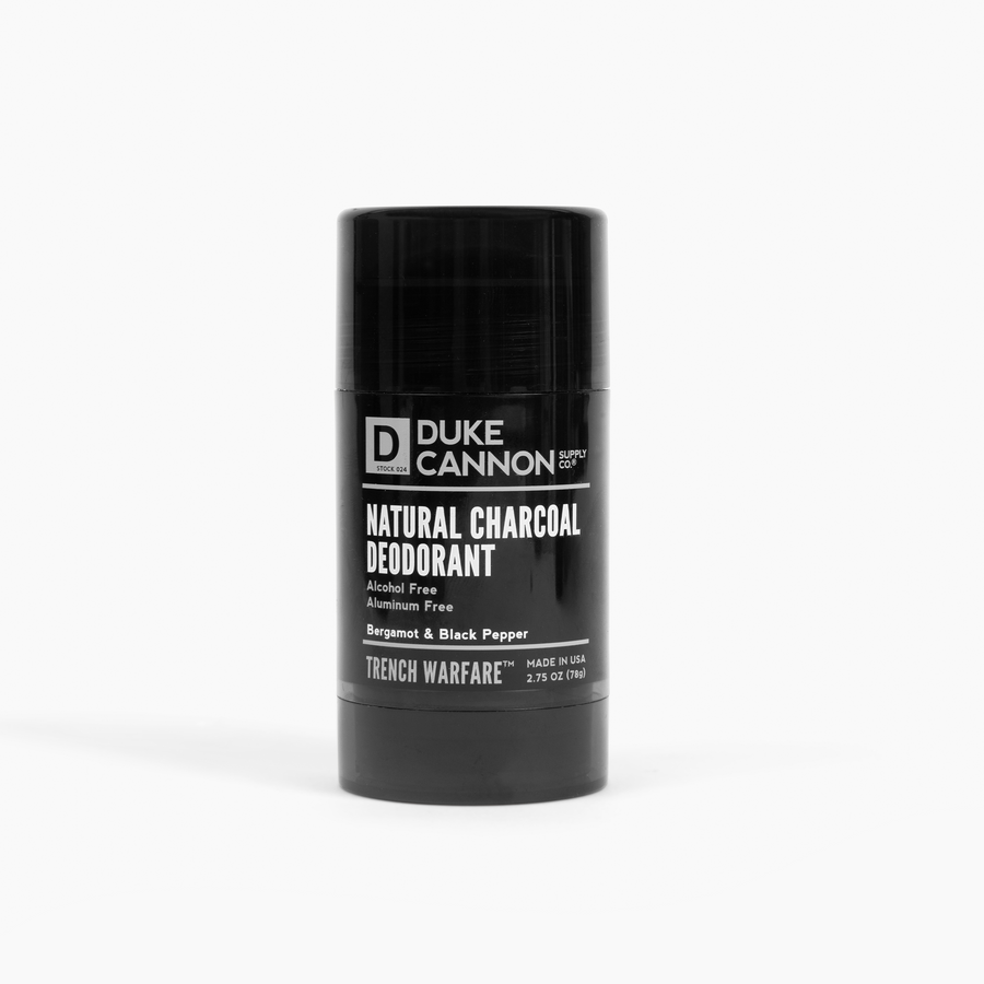 Duke Cannon Supply Bergamot & Black Pepper Natural Charcoal Deodorant