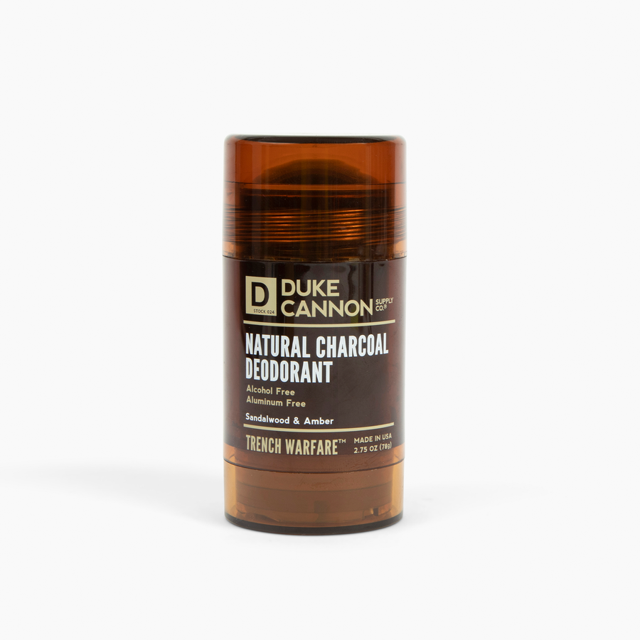 Duke Cannon Supply Sandalwood & Amber Natural Charcoal Deodorant