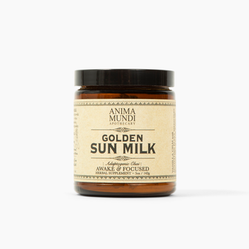 Anima Mundi Golden Sun Milk: Energizing Adaptogenic Chai Powder