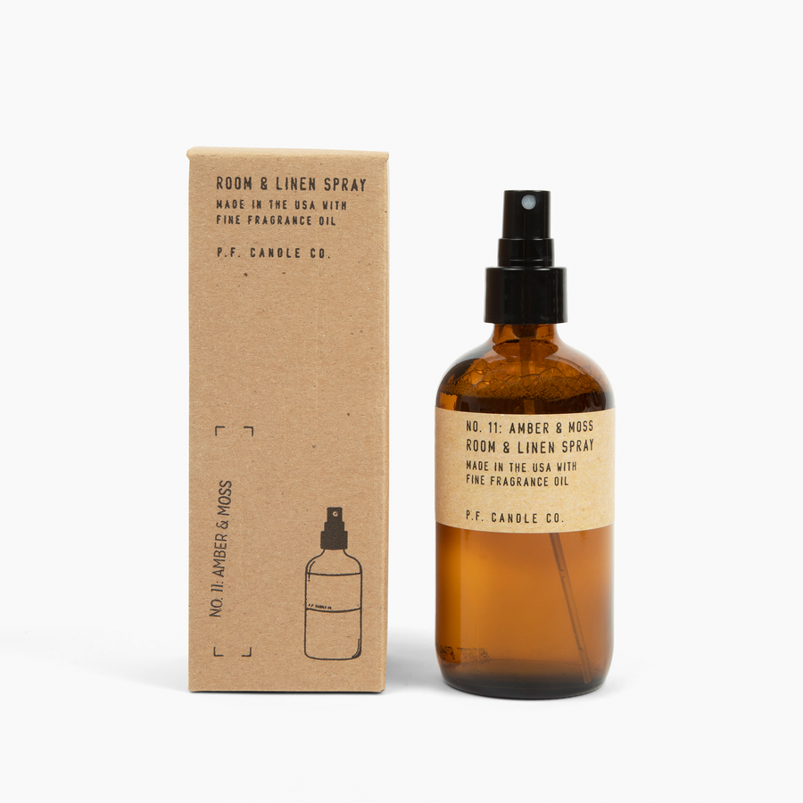 P.F. Candle Co. Amber & Moss Room & Linen Spray